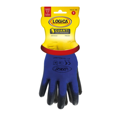 GUANTO NYLON FINEZZA 18 BLU/NERO