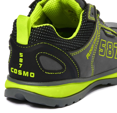 SCARPA BASSA NABUK GRIGIA/VERDE S3 SRA