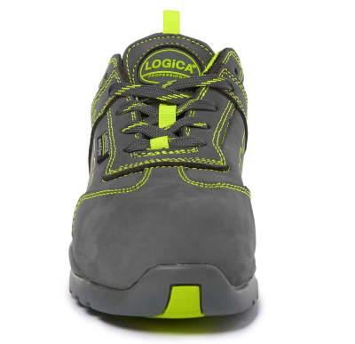 SCARPA BASSA NABUK GRIGIA/VERDE S3 SRA