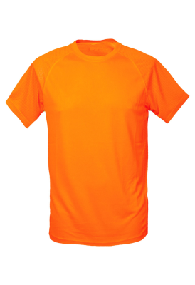 T-SHIRT 100% POLIESTERE 120 gr ARANCIO