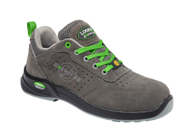 SCARPA BASSA SCAMOSCIATA GRIGIA S1PS FO SR ESD