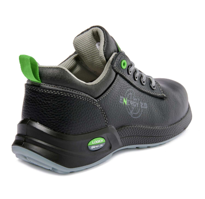 SCARPA BASSA PELLE NERA S3S FO SR ESD