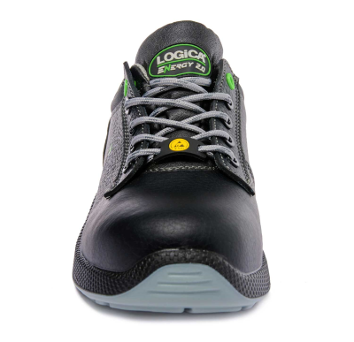 SCARPA BASSA PELLE NERA S3S FO SR ESD