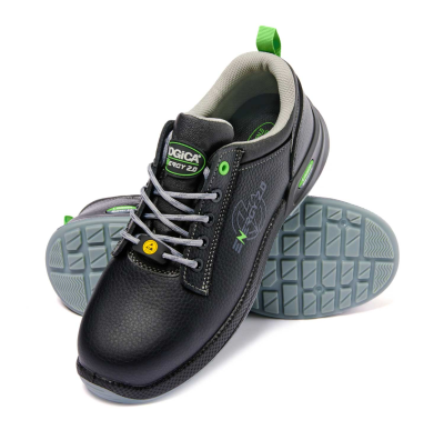 SCARPA BASSA PELLE NERA S3S FO SR ESD