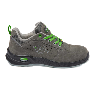 SCARPA BASSA SCAMOSCIATA GRIGIA S1PS FO SR ESD
