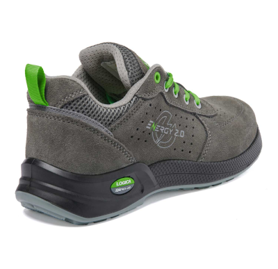 SCARPA BASSA SCAMOSCIATA GRIGIA S1PS FO SR ESD