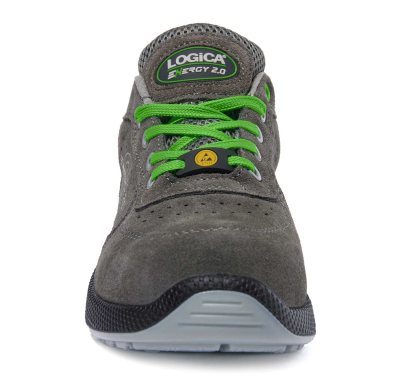 SCARPA BASSA SCAMOSCIATA GRIGIA S1PS FO SR ESD