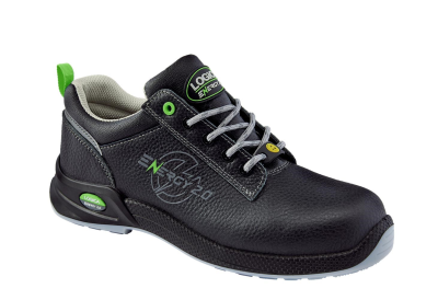 SCARPA BASSA PELLE NERA S3S FO SR ESD