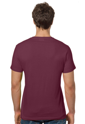 T-SHIRT COTONE 135 GR TUBOLARE BORDEAUX