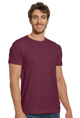 T-SHIRT COTONE 135 GR TUBOLARE BORDEAUX