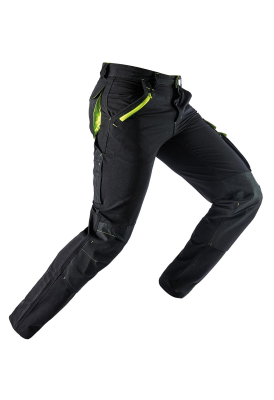 PANT.90%POLIAM 10%SPANDEX NERO/GIALLO