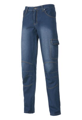 PANT.JEANS STRETCH BLU C/TASCA IN BOX