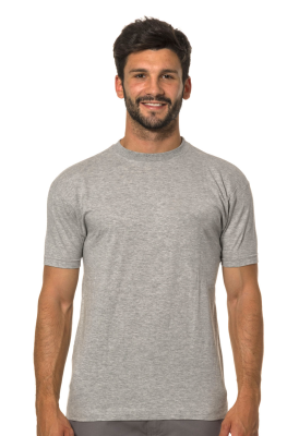T-SHIRT COTONE 150 GR/MQ GRIGIO
