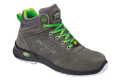 SCARPA ALTA SCAMOSCIATA GRIGIA S1PS FO SR ESD