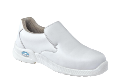 SCARPA BASSA MICROFIBRA  BIANCA S2 FO SR ESD
