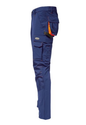 PANT. 90%POLIAM 10%SPANDEX BLU/ARANCIO