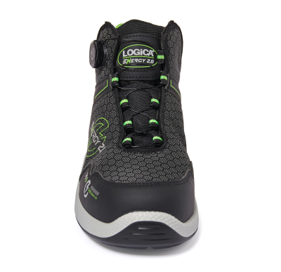 SCARPA ALTA TESSUTO  NERO/VERDE S3S FO SR 1 pezzo