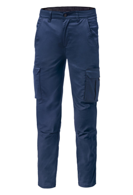 PANT. POLYCOTONE STRETCH BLU 340 GR.
