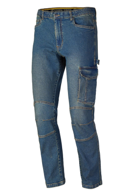 PANT.JEANS STRETCH BLU C/TASCA IN BOX