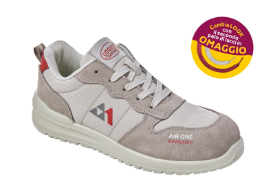 SCARPA BASSA SCAMOSC.GRIGIA CHIARA S1PL FO SR