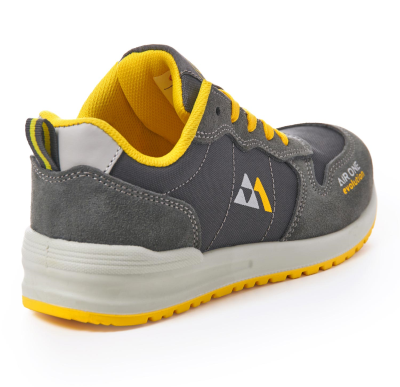 SCARPA BASSA SCAMOSCIATA GRIGIA S1PL FO SR
