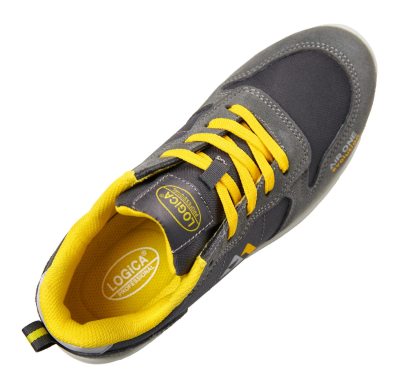 SCARPA BASSA SCAMOSCIATA GRIGIA S1PL FO SR