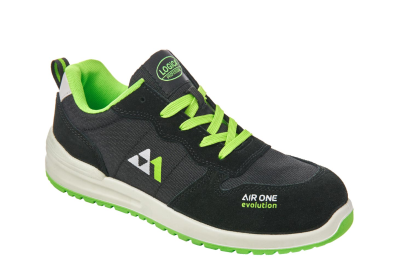 SCARPA BASSA SCAMOSCIATA NERA S1PL FO SR