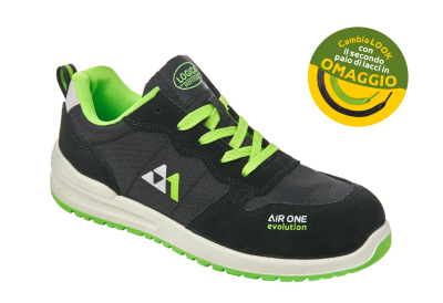 SCARPA BASSA SCAMOSCIATA NERA S1PL FO SR